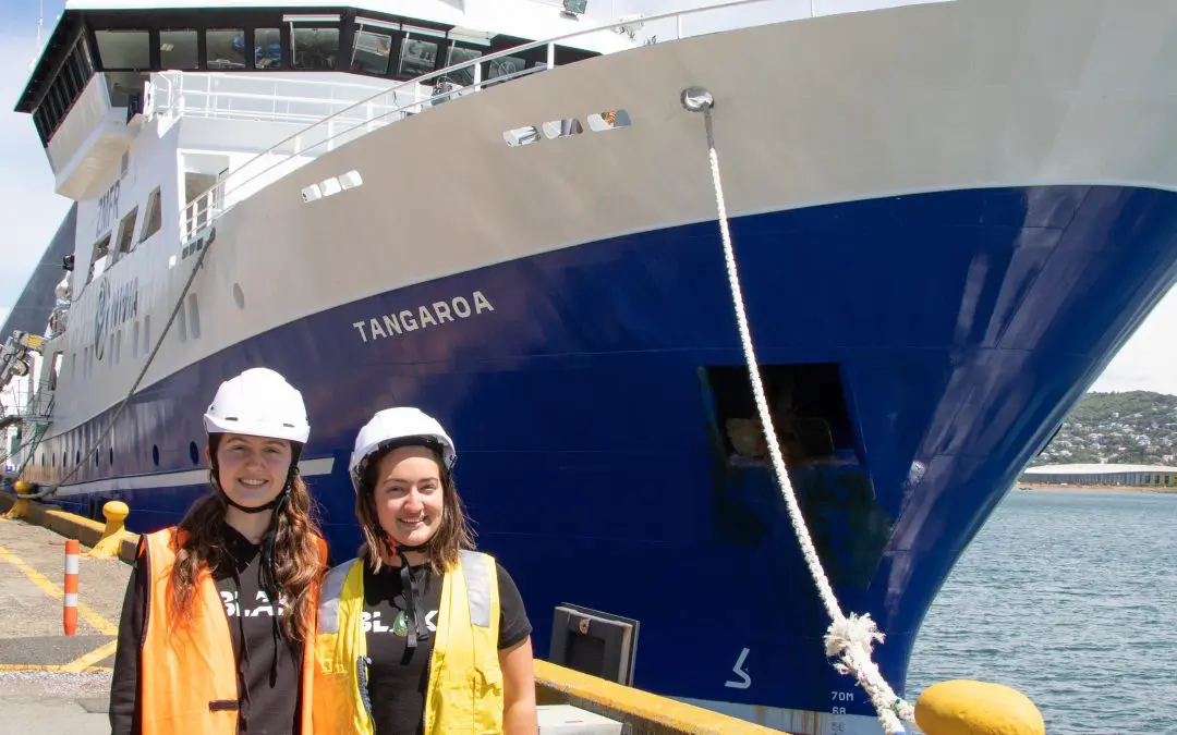 On board the NIWA Tangaroa voyage