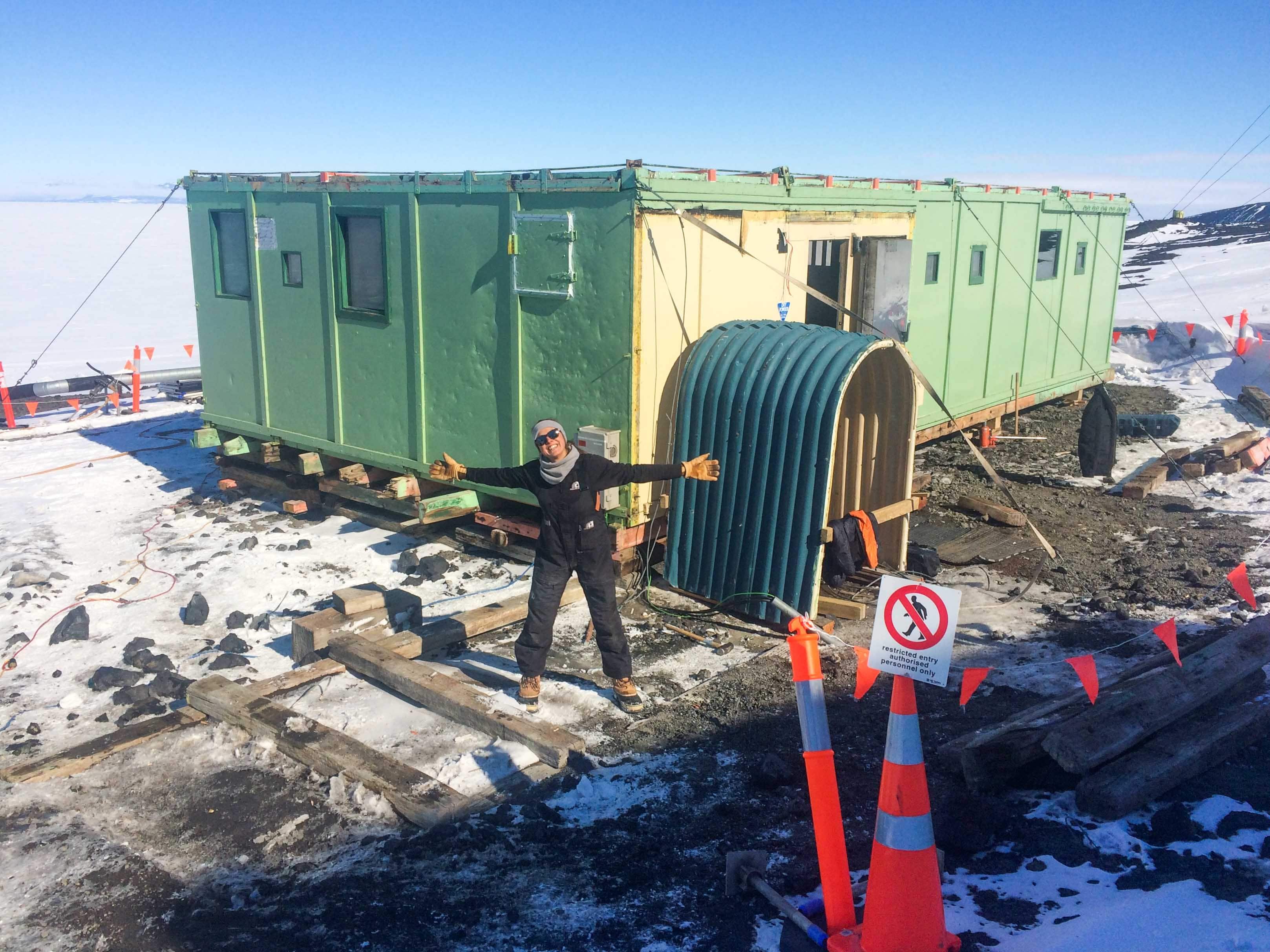 Trans Antarctic Expedition Hut, also known as Hilary Hut - Blake NZ