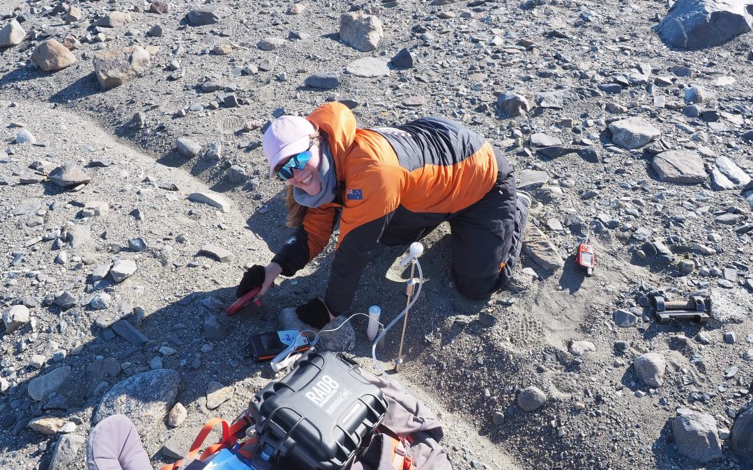 A New Years dawn in Antarctica’s dry valleys